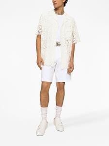 Dolce & Gabbana Doorzichtig overhemd - Wit