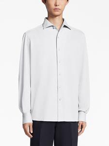 Zegna Katoenen overhemd - 101 WHITE