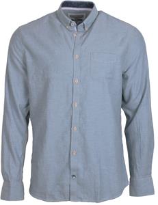 Colours&Sons  Twill Brushed Overhemd Sea Pine - M - Heren