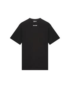 Malelions Men Collar T-Shirt -  Black