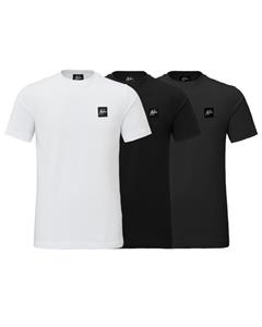Malelions T-shirt Patch 3-Pack - White/Black/Antra
