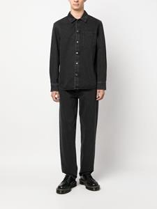 APC Button-up overhemd - Zwart