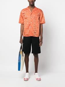 Sunnei Overhemd met jacquard - Oranje