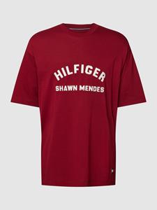 Tommy Hilfiger T-shirt met logostitching, model 'ARCHIVE'