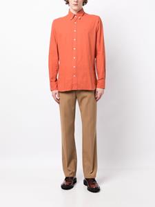 Hackett Katoenen overhemd - Oranje