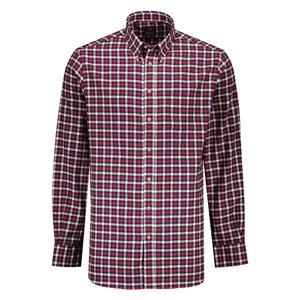 Eagle&Brown  Button Down Flannel Overhemd Rood - XL - Heren