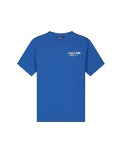 Malelions Men Workshop T-Shirt - Cobalt/White