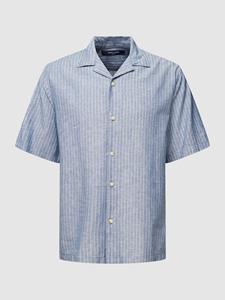 Jack & Jones Premium Vrijetijdsoverhemd met linnen en streepmotief, model 'SUMMER'