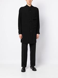 Yohji Yamamoto Oversized overhemd - Zwart
