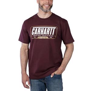 Carhartt Relaxed Fit Heavyweight Short Sleeve Graphic Port T-Shirt Heren