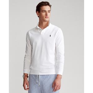 Polo ralph lauren Rechte Polo custom fit, lange mouwen