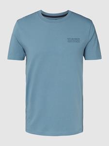 Christian Berg Men T-shirt met labelprint