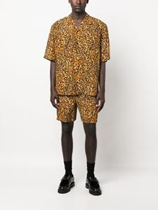 Moschino Overhemd met luipaardprint - Bruin