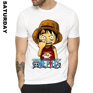 Nice T-Shirts Anime Luffy One Piece Tee Shirt Zoro en Nami T-shirt voor mannen en vrouwen Unisex