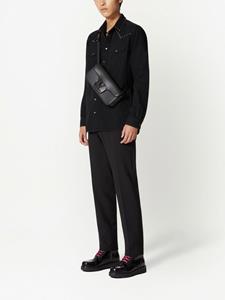Valentino Overhemd met print - Zwart
