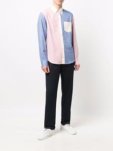 Mackintosh Overhemd met contrasterend vlak - Roze