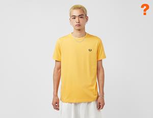 Fred Perry Ringer T-Shirt, Yellow