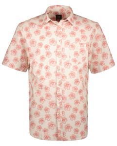 Eagle&Brown  Raspberry Overhemd met Print Lichtoranje - 3XL - Heren