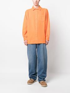 ERL Overhemd met geborduurd logo - Oranje