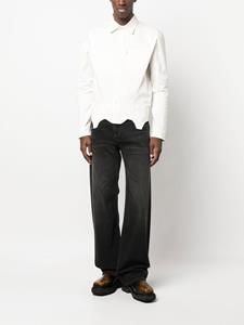 JUNTAE KIM Overhemd met korset stijl - Wit