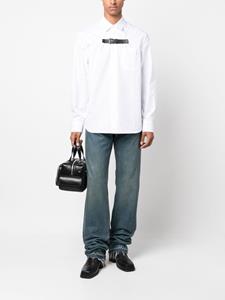 Versace Overhemd met gespdetail - Wit