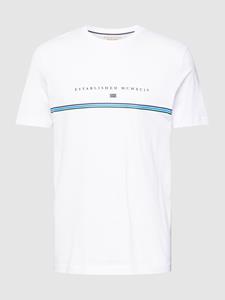 Christian Berg Men T-shirt met merkdetail