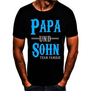 Shirtbude Papa und Sohn T-Shirt
