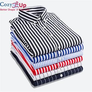 Cozy Up Men Striped Half Sleeved Casual Shirt