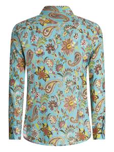 ETRO Overhemd met paisley-print - Blauw