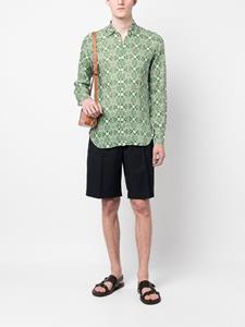 PENINSULA SWIMWEAR Overhemd met grafische print - Groen