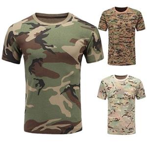 DM-Never Confess Op de Quick Dry T-shirts met korte mouwen Camouflage T-shirts