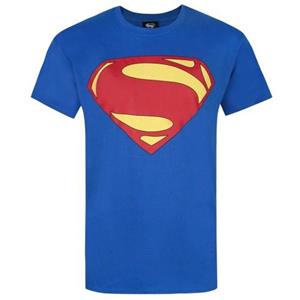 Superman Mens Man Of Steel Logo T-Shirt