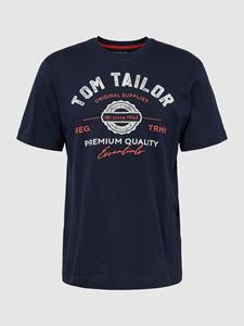 Tom Tailor T-shirt met labelprint