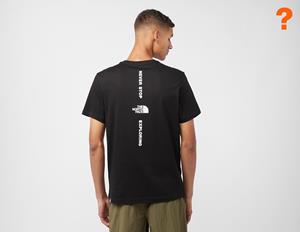 The North Face Vertical Never Stop Exploring T-Shirt, Black