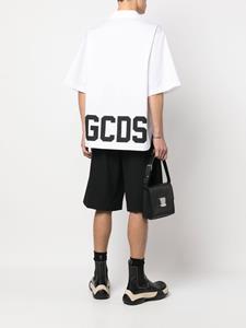 Gcds Bowlingshirt met logoprint - Wit