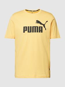 PUMA Essentials Logo T-Shirt Herren 43 - mustard seed