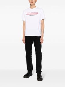 Karl Lagerfeld Karl Rocks cotton T-shirt - Wit