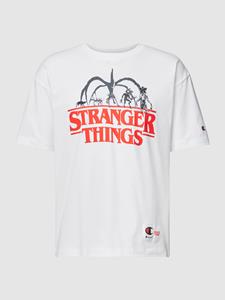 Champion T-Shirt Champion Unisex T-Shirt Crewneck Stranger Things Adult