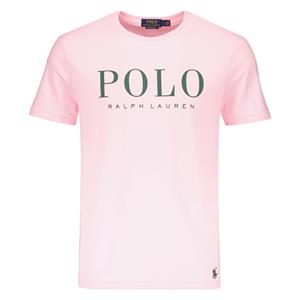Ralph lauren  Katoenen T-shirt met Logo Print Roze