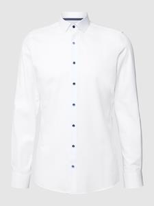 OLYMP Level Five 24/Seven Overhemd, body fit, Modern Kent, Wit