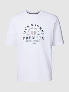 Jack & Jones Premium T-shirt met labelprint, model 'WILL'
