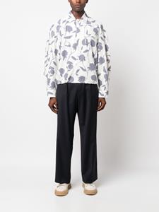 Jacquemus Overhemd met print - Wit