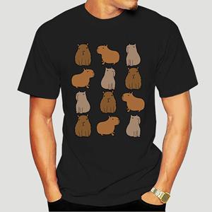 FT T Shirts Capybara T Shirt Front Print 3913X