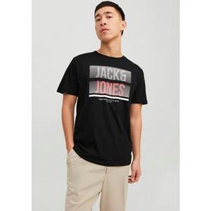 Jack & Jones Shirt met korte mouwen JJBRIX TEE SS CREW NECK