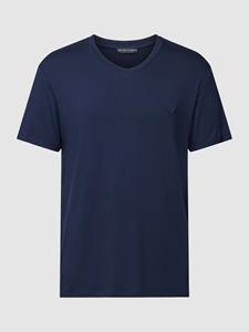 Emporio Armani T-shirt met labelstitching, model 'DELUXE'