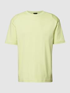 BOSS Green T-shirt met label in reliëf, model 'Talboa'