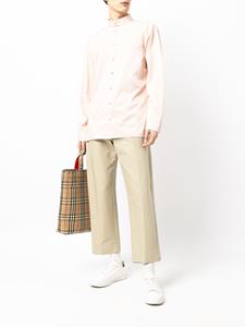 SHIATZY CHEN Overhemd met ronde opstaande kraag - Roze