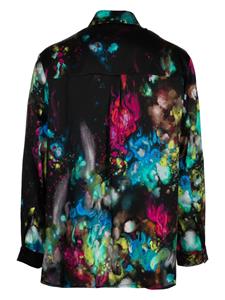 SHIATZY CHEN Overhemd met abstracte print - Zwart