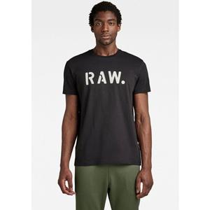 G-Star RAW Print-Shirt "Stencil RAW T-Shirt"