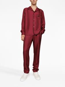 Dolce & Gabbana T-shirt met logopatch - Rood